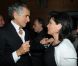 Bernard-Henri Lévy et Anne Sinclair à l'avant-première du  Serment de Tobrouk , à Paris, le 5 juin 2012.