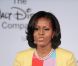 Michelle Obama lors d'une l'annonce de l'engagement de Walt Disney, dans la lutte contre l'obésité, à Washington le 5 juin 2012