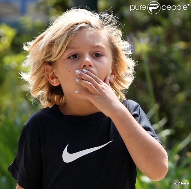 Kingston Rossdale en visite au Zoo à Los Angeles, le 9 juin 2012.