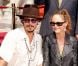 Vanessa Paradis et Johnny Depp, unis en 2005 sur le Walk of Fame