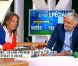 Francis Lalanne et Pascal Praud sur I>Télé reprend une chanson composée pour Laurent Blanc, surnommé Le Président, le mardi 19 juin 2012