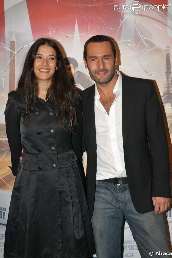 Mélanie Doutey et Gilles Lellouche à la première de Seuls Two