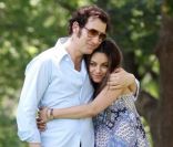 Clive Owen et Mila Kunis sur le tournage de Blood Ties à New York le 29 mai 2012