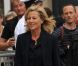 Claire Chazal lors des obsèques de Thierry Roland le 21 juin 2012 en l'église Sainte-Clotilde à Paris