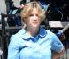 Reese Witherspoon, enceinte, sur le tournage de Devil's knot, à Atlanta, le 26 juin 2012