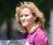Reese Witherspoon, enceinte, continue de travailler. Ici sur le tournage de Devil's knot, à Atlanta, le 25 juin 2012