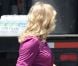 Reese Witherspoon, enceinte, sur le tournage de Devil's knot, à Atlanta, le 25 juin 2012
