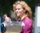 Reese Witherspoon, enceinte, sur le tournage de Devil's knot, à Atlanta, le 25 juin 2012