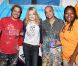Emma Stone dans une maison de la jeunesse et de la culture à Brooklyn, New York, le 26 juin, dans le cadre de l'initiative Be Amazing