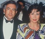 Anne Sinclair et Dominique Strauss-Kahn au Festival de Cannes, mai 1991.