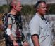 Matt Damon tourne  Elysium  de Neil Blomkamp. Novembre 2011 à Mexico.