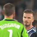 David Beckham : Lourdement sanctionné pour avoir provoqué une bagarre