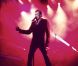  Johnny Hallyday sur la scène du Festival d'été, aux plaines   d'Abraham, à Québec, le 10 juillet 2012. 