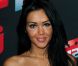Nabilla lors de la conférence de rentrée de NRJ 12, à Paris, le 12 juillet 2012