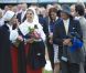 Trempé en 2011, le roi était paré, cette fois. La princesse Victoria de Suède a fêté dans la joie et l'allégresse son 35e anniversaire le 14 juillet 2012, assistant comme chaque année dans la soirée au festival de Borgholm, sur l'île d'Öland, en habit traditionnel et en compagnie de sa famille - le prince Daniel, le roi Carl XVI Gustaf, la reine Silvia, le prince Carl Philip et la princesse Madeleine.