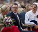 La princesse Victoria de Suède a fêté dans la joie et l'allégresse son 35e anniversaire le 14 juillet 2012, assistant comme chaque année dans la soirée au festival de Borgholm, sur l'île d'Öland, en habit traditionnel et en compagnie de sa famille - le prince Daniel, le roi Carl XVI Gustaf, la reine Silvia, le prince Carl Philip et la princesse Madeleine.