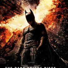 Batman dans <em>The Dark Knight Rises</em> en salles le 25 juillet.