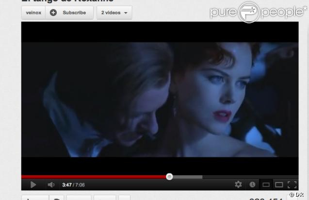 Nicole Kidman et Ewan McGregor dans  Moulin Rouge !  (2001) de Baz Luhrmann.