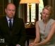 Le prince Albert et la princesse Charlene de Monaco ont donné une interview - compliquée - à l'occasion de leur premier anniversaire de mariage, pour CBS This Morning, au palais princier, en juillet 2012.