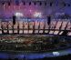 La cérémonie d'ouverture des Jeux Olympiques de Londres le 27 juillet 2012. Danny Boyle ( Slumdog Millionaire, Sunshine ) a été choisi pour mettre en scène l'événemenent.