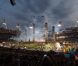 La cérémonie d'ouverture des Jeux Olympiques de Londres le 27 juillet 2012. Danny Boyle ( Slumdog Millionaire, Sunshine ) a été choisi pour mettre en scène l'événemenent.
