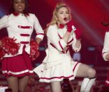 Madonna, en concert en juillet 2012 en Angleterre.