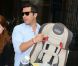 Jessica Alba et son mari Cash Warren se rendent au marché aux puces avec leurs deux filles Honor et Haven. New York, le 28 juillet 2012.