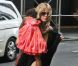 Heidi Klum beaucoup moins fashion que sa fille Lou. New York, le 28 juillet 2012.