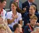  Kate Middleton et le prince William ont intensément suivi jeudi 2 août 2012 au vélodrome de Stratford la finale de la vitesse sur piste des Jeux olympiques, assistant au triomphe du trio britannique Philip Hindes-Chris Hoy-Jason Kenny. 