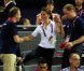 Kate Middleton et le prince William à leur arrivée jeudi 2 août 2012 au vélodrome de Stratford pour voir le trio britannique Philip Hindes-Chris Hoy-Jason Kenny décrocher la médaille d'or de la vitesse sur piste aux Jeux olympiques.