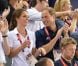 Très complices, Kate Middleton et le prince William ont vibré jeudi 2 août 2012 au vélodrome de Stratford pour la médaille d'or du trio britannique Philip Hindes-Chris Hoy-Jason Kenny, champions de la vitesse sur piste aux Jeux olympiques.
