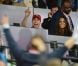 Kate Middleton, le prince William et le prince Harry ont exulté le 5 août 2012 au stade olympique lors du sacre d'Usain Bolt aux JO de Londres, vainqueur du 100m en 9"63.