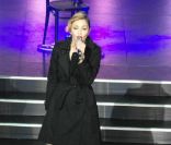 Madonna lors de son concert à l'Olympia le 26 juillet 2012 à Paris