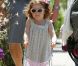 Alyson Hannigan, son mari Alexis Denisof, leur petite fille Satyana et la dernière Keeva profitent d'un dimanche ensoleillé dans les rues de Brentwood le 5 août 2012
