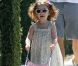 Alyson Hannigan, son mari Alexis Denisof, leur petite fille Satyana et la dernière Keeva profitent d'un dimanche ensoleillé dans les rues de Brentwood le 5 août 2012