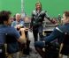 Joss Whedon sur le plateau du blockbuster  Avengers. 