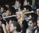  Dans les tribunes du Parc des Princes, l'une des soeurs de Zlatan Ibrahimovic l'encourageait avec ferveur pour ses débuts avec le PSG, le 11 août 2012 face à Lorient. 