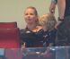 Helena Seger, la compagne de Zlatan Ibrahimovic, et leurs deux fils Maximilian et Vincent étaient présents le 11 août 2012 au Parc des Princes pour voir les débuts du géant suédois sous les couleurs du Paris Saint-Germain, auteur d'un doublé face à Lorient.
