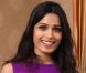 Freida Pinto pose à l'hôtel Four Seasons à Beverly Hills durant une conférence de presse pour le film Trishna.