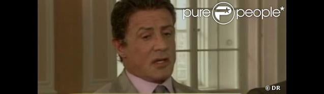 Interview de Sylvester Stallone pour la promotion d'Expendables 2, lors de l'émission Good Morning America - août 2012
