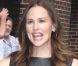 Jennifer Garner arrive sur le plateau du Late Show à New York, le 14 août 2012