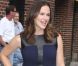Jennifer Garner arrive sur le plateau du Late Show à New York, le 14 août 2012