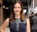 Jennifer Garner arrive sur le plateau du Late Show à New York, le 14 août 2012