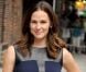 Jennifer Garner arrive sur le plateau du Late Show à New York, le 14 août 2012