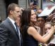 Jennifer Garner arrive sur le plateau du Late Show à New York, le 14 août 2012