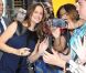 Jennifer Garner, très souriante, arrive sur le plateau du Late Show à New York, le 14 août 2012