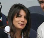 Estelle Denis et Raymond Domenech