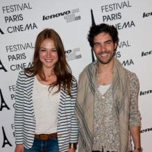 Emilie Dequenne et Tahar Rahim lors du festival Paris Cinéma en juillet 2012