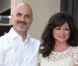 Valerie Bertinelli et son mari Tom Vitale sur le Walk of Fame à Los Angeles, le 22 août 2012.