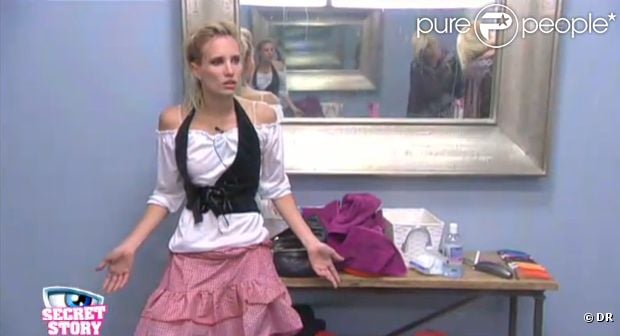 Quotidienne de Secret Story 6, jeudi 23 août 2012 sur TF1 - Audrey craque
